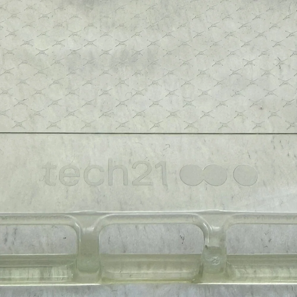 Tech21 EVO Check iPhone X Case FlexShock Impact Protection Ultrathin Clear White